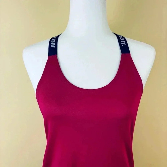 Nike Dri-Fit Barbie Pink Razorback Signature Elastika Athletic Tank Size S - Picture 3 of 14